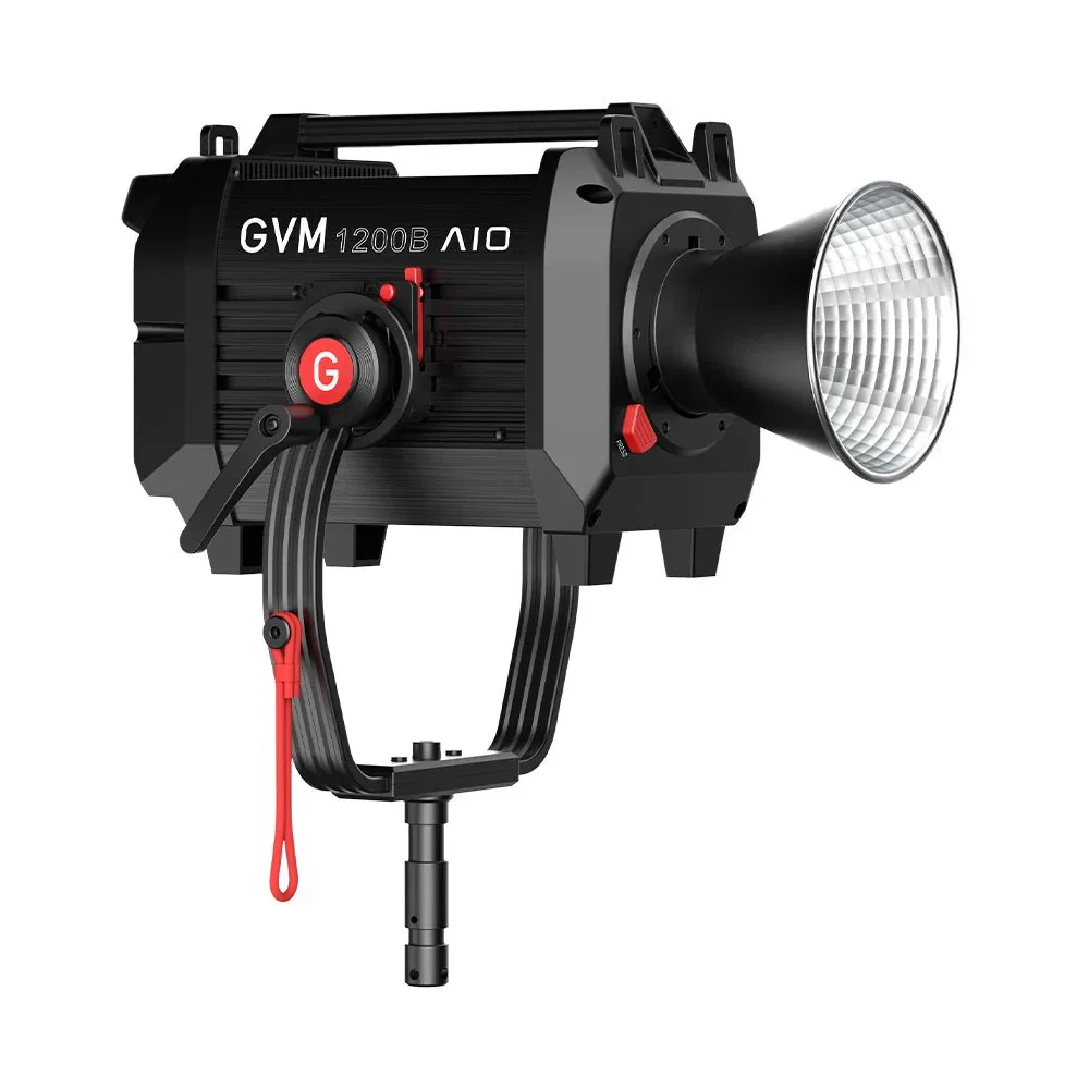Фото GVM SD1200B AIO 1200W Фотографический COB Bi-Color LED-светильник с точечным источником света для видеосъемки, дневной свет, прожектор для студии, постоянное освещение №2