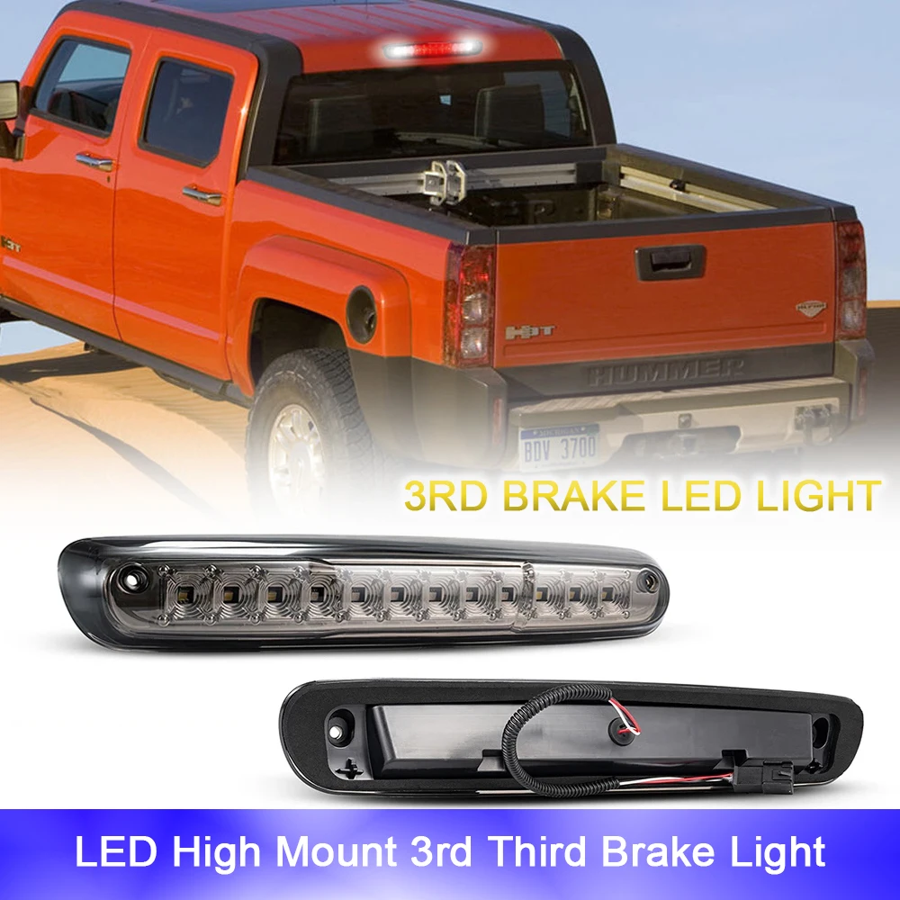 Для Hummer H3T 2009-2010 GMC Sierra 1500 1500HD 2500 3500 2500HD 3500HD третий стоп-сигнал стояночный фонарь с
