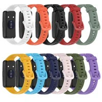 silicone watch strap waterproof replacement wristband strap bracelet watchband compatible for huawei honor band 7