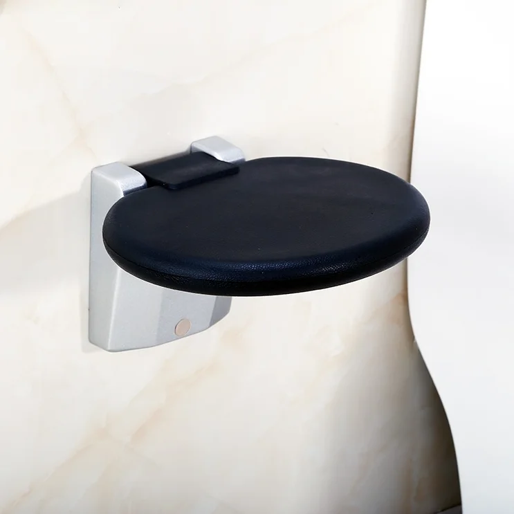 

Toilet Wall Mounted Folding Shower Seat Handicap Relaxing Chair Shower Stool Elderly Design Cadeiras De Banho Home Improvement