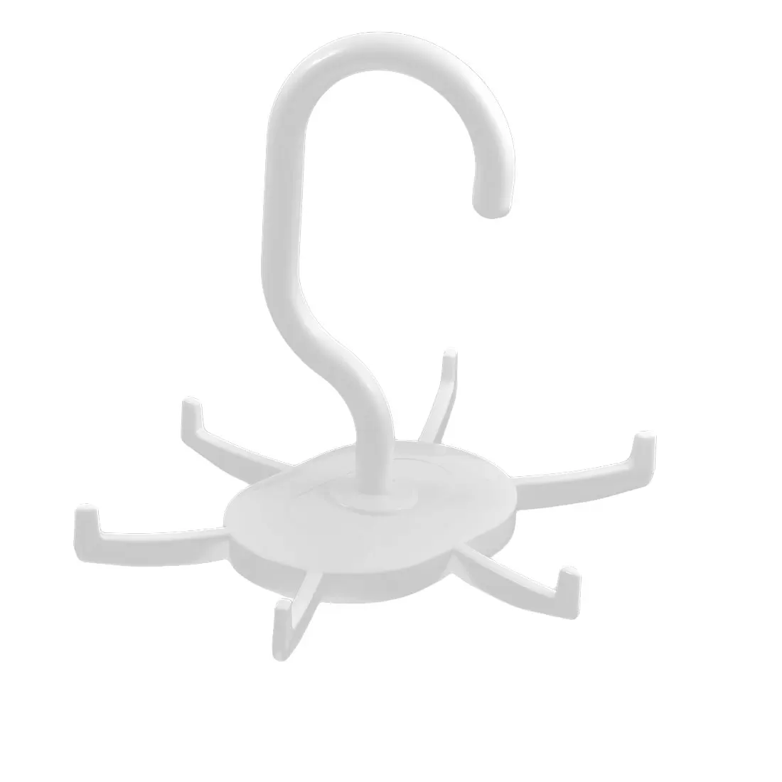 

1pcs Closet Organizer Belt Rack Storage Holder Scarf Necktie Hook Hanger Home Hanging Rack