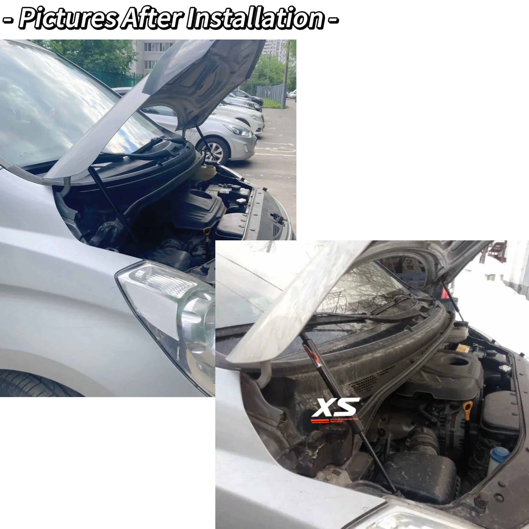 Цилиндр капота для Hyundai Starex TQ 2007-2017 модификация газовых стоек амортизаторы