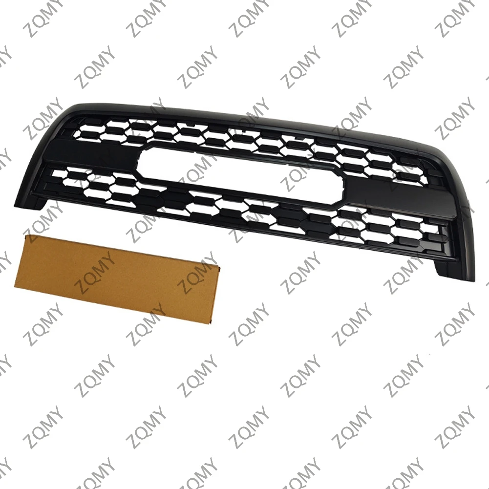 

С/светкой/стертой для Toyota Tundra TRD-стиля 2003 2004, 2005, 2006, решетка переднего бампера автомобиля, центральная панель, Стайлинг, верхняя решетка