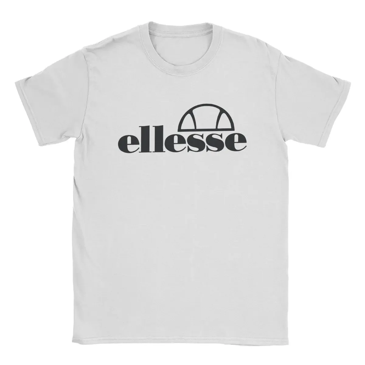 Футболка мужская с коротким рукавом и круглым вырезом из чистого хлопка