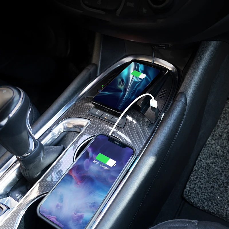 Автомобильное беспроводное зарядное устройство для Chevrolet Malibu 2016 2017 2018 2019 2020 2021 2022