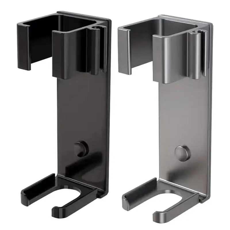 

Curling Iron Wall Holder Hair Brush Holder Organizer Diameter 36mm Curling Wand Holder For High Temp Resistant Punch-Free