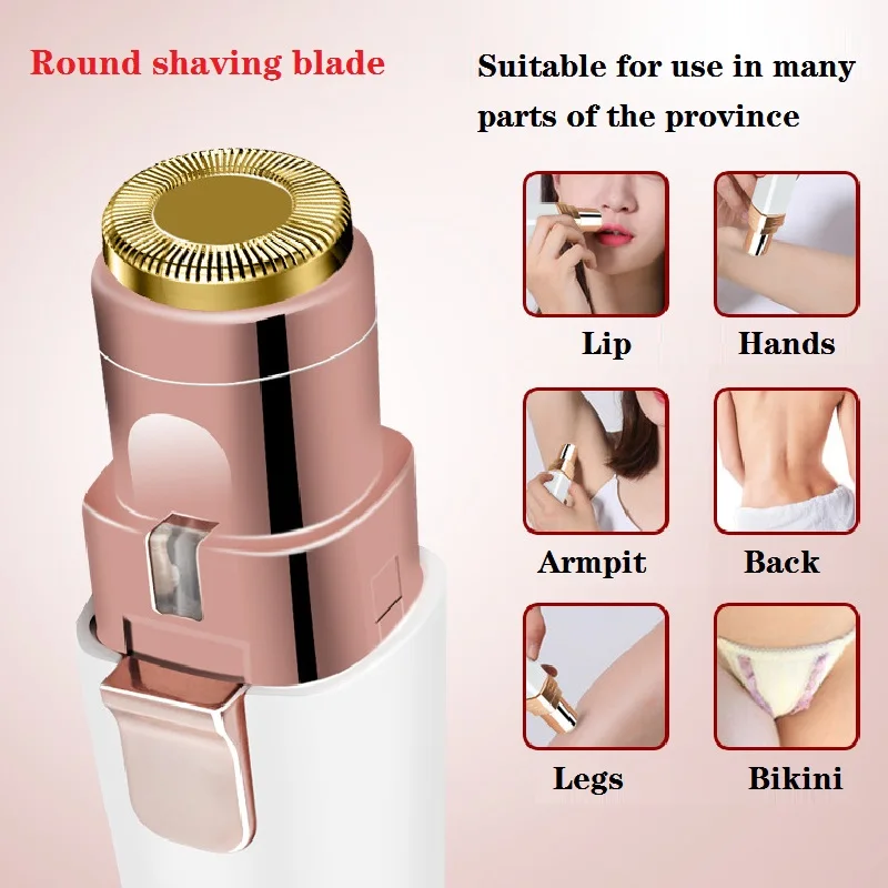 2 в 1 женский электрический триммер для бровей