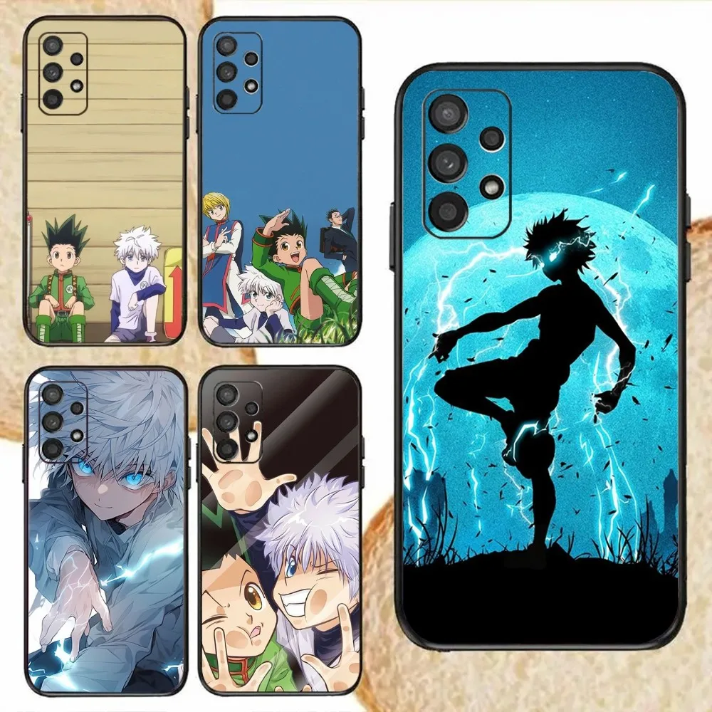 Чехол для телефона Anime Hunter x Killua Samsung Galaxy S24 S20 S21 S22 S23 Fe Lite Plus Ultra Note Shell