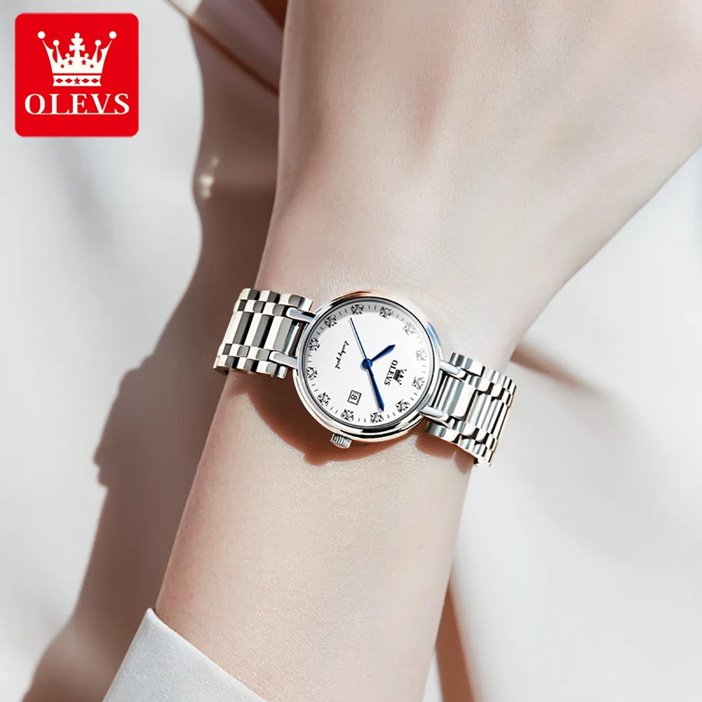 

2023 New OLEVS brand watch quartz watch niche simple olevs women's watch