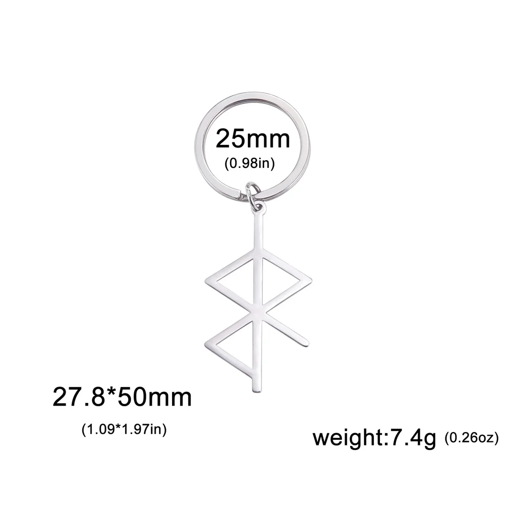 My Shape Викинг руны ключ от мира СевернаяЕвропа кольцо нержавеющей стали религия