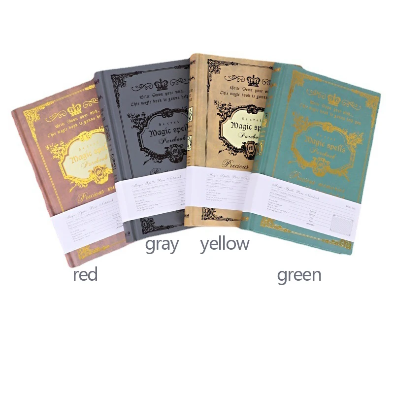 European Thickened 100G Dowling Paper Notebook Retro Magic Agenda Planner This Classical Gift Diary Meeting Study Work Notepad
