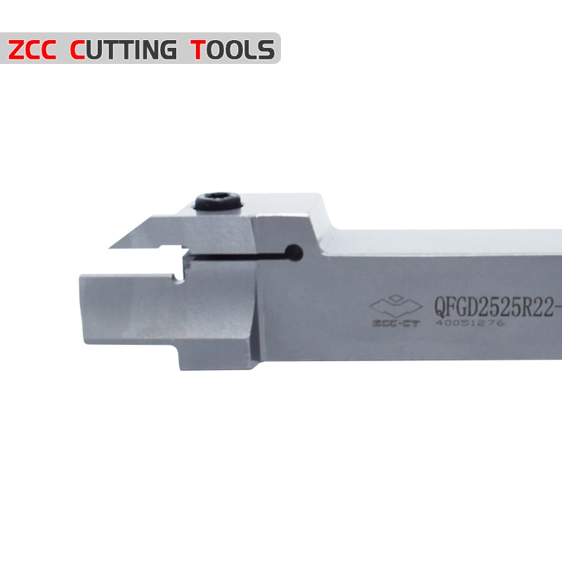 

1pc QFGD2525R22-64H ZCC Parting and Grooving Tool Holder 25*25 Tool Holder for 4mm Carbide Plate ZTGD0404
