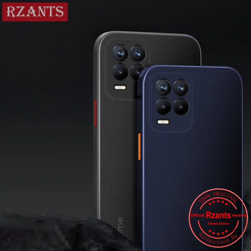 

Rzants For Realme 8 Realme 8 Pro Simple Phone Case [UU Thin]Matte Ultra thin Translucent Color buttons Phone Casing