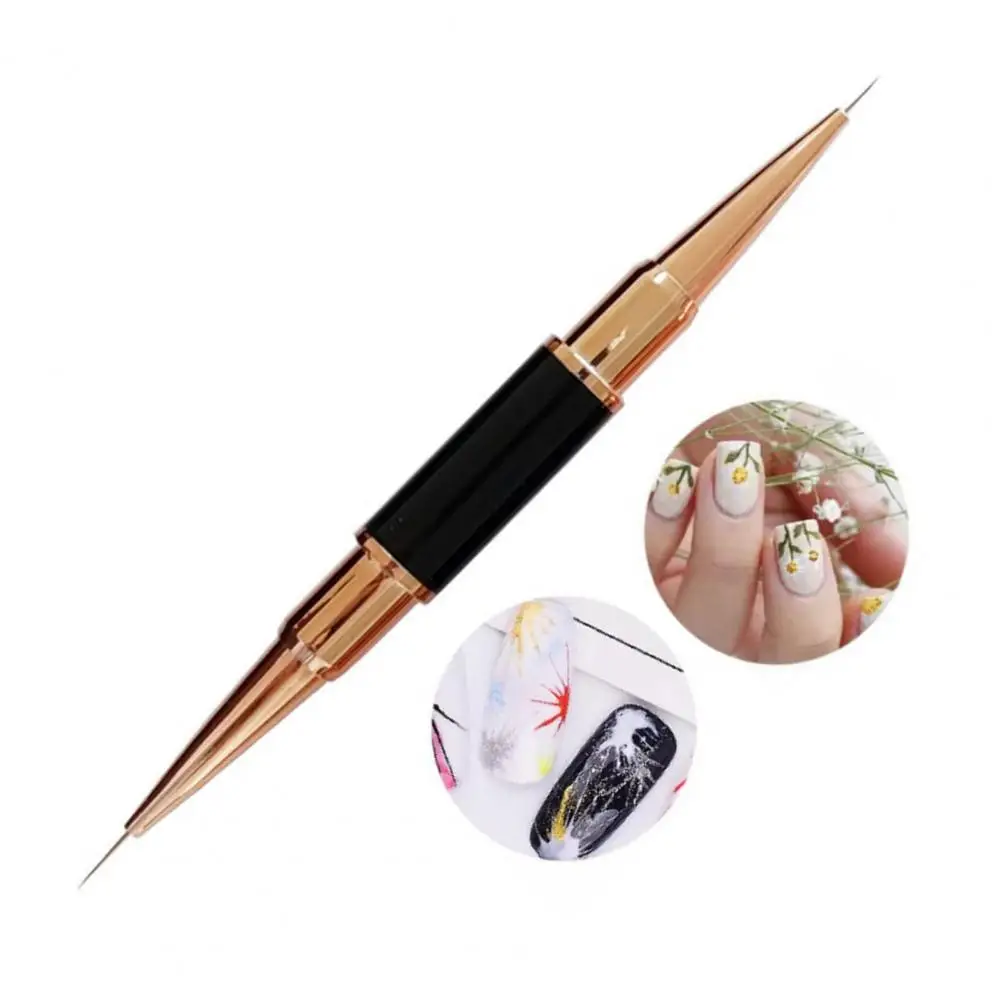 

Ручка для рисования ногтей с эффективной полимеризацией, 5 шт., двусторонняя Антикоррозийная ручка, многофункциональная ручка