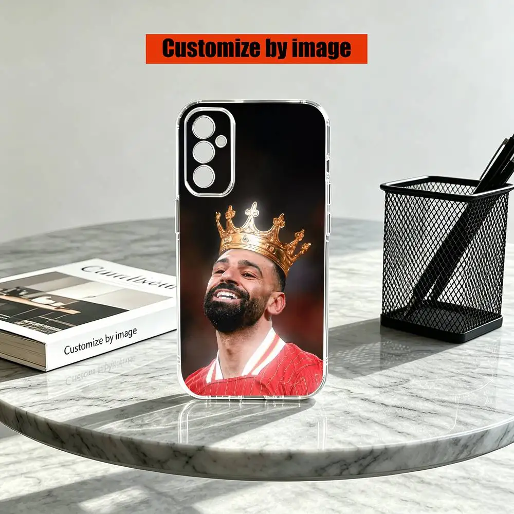 Фото Чехол для телефона Football Star 11 Mohamed-d Salah для Samsung A10,12,20,21S,30,31,40,50,51,52,70,71, прозрачный чехол №5