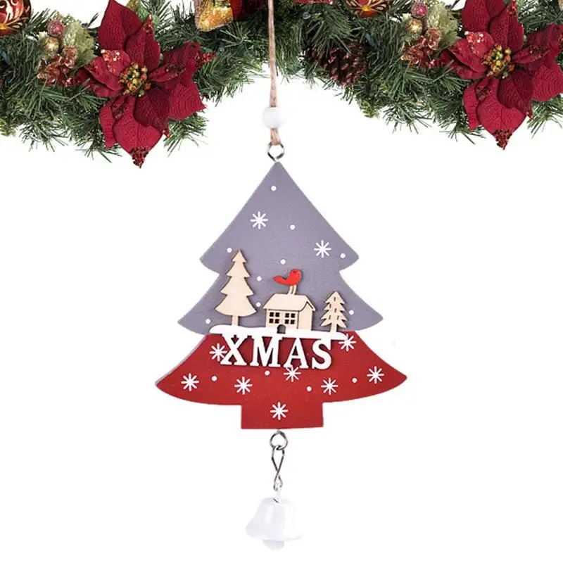 

Рождественская деревянная подвеска, изысканные рождественские деревянные подвесные украшения, звезда, сердце, подвеска, рождественская ел...