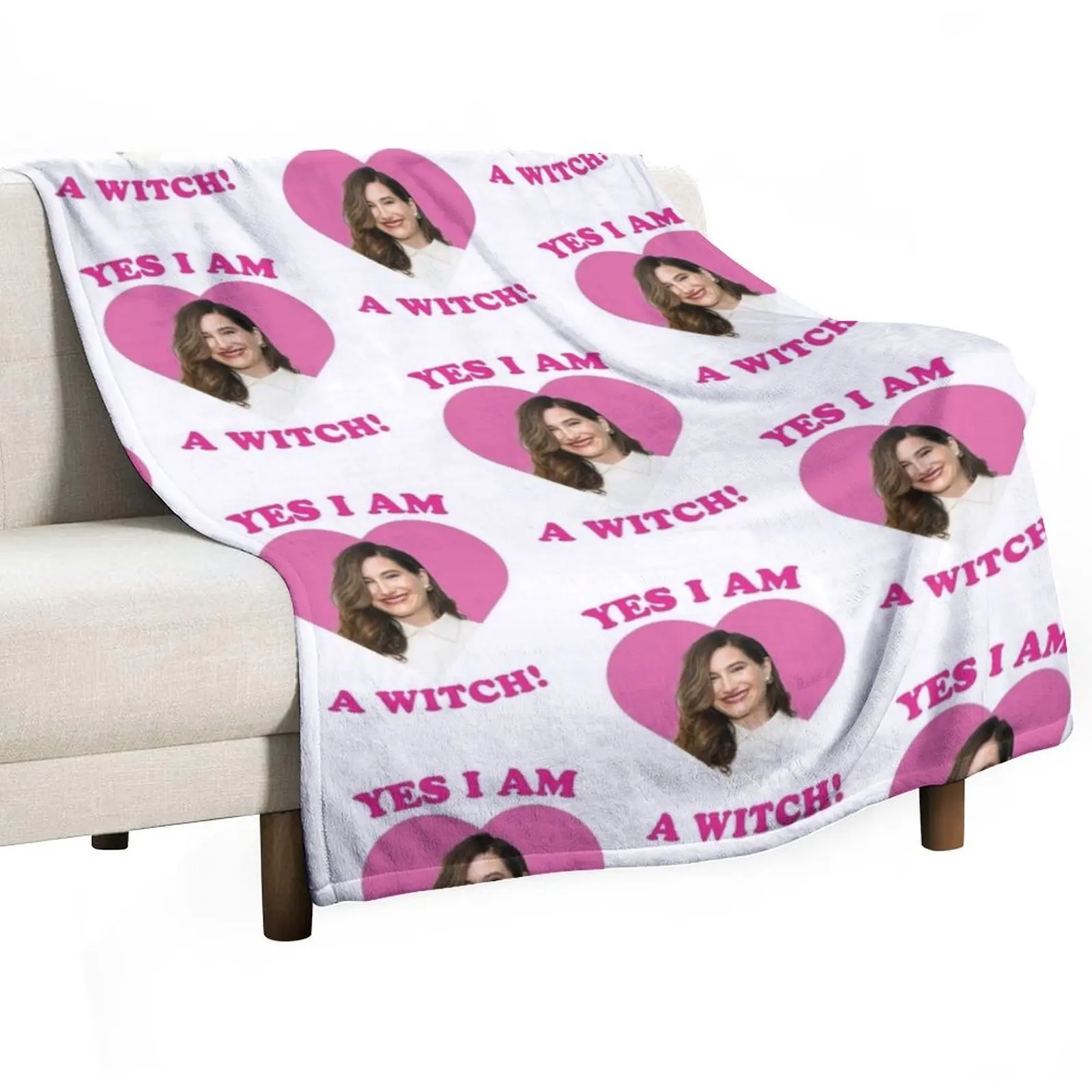 Plush плед Yes I Am A Witch Kathryn