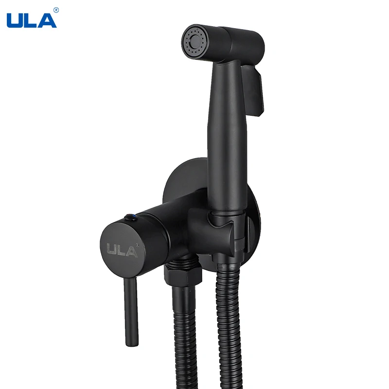 Латунный смеситель для биде ULA портативный кран унитаза горячей и холодной воды