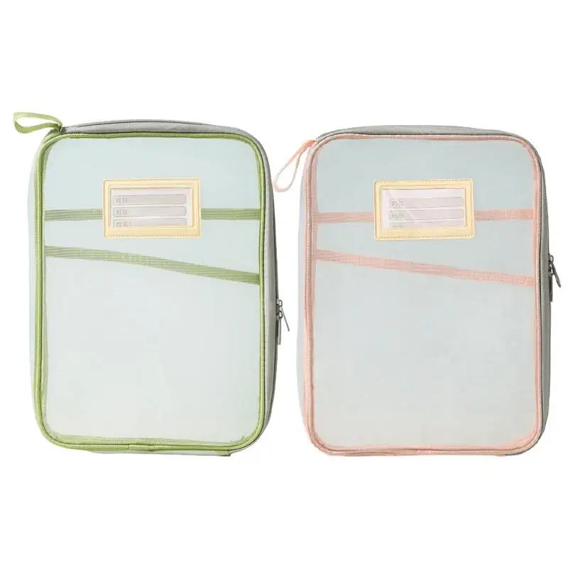 Прозрачная сумка для файлов канцелярская водонепроницаемый кошелек прозрачная