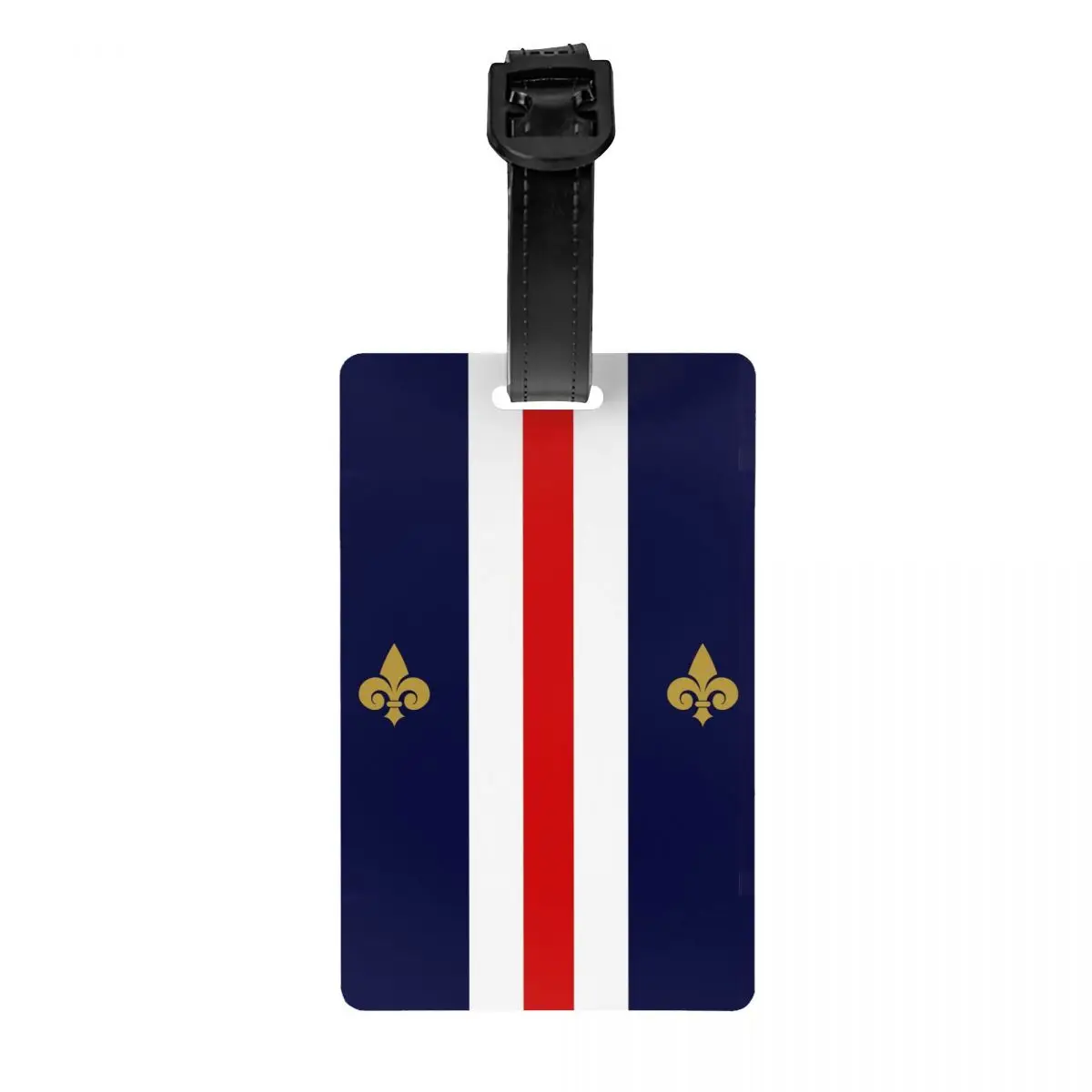 

Французский флаг лилии, французский флаг, бирки для багажа на заказ, ярлыки для багажа с цветком лилии, Обложка для личной безопасности с именем, идентификационной картой