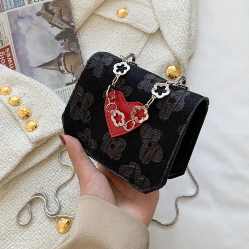 

Fashion Mini Women's Bag 2022 New Trend Leather Shoulder Bags Luxury Texture Buckle Crossbody bags Female Popular Chain Handbags