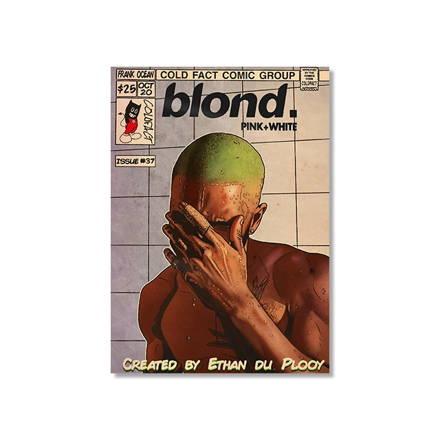 Хип-хоп певица ретро холст настенный художественный принт поп-музыка обложка альбома плакат для современного дома спальня украшение стены подарок для друзей