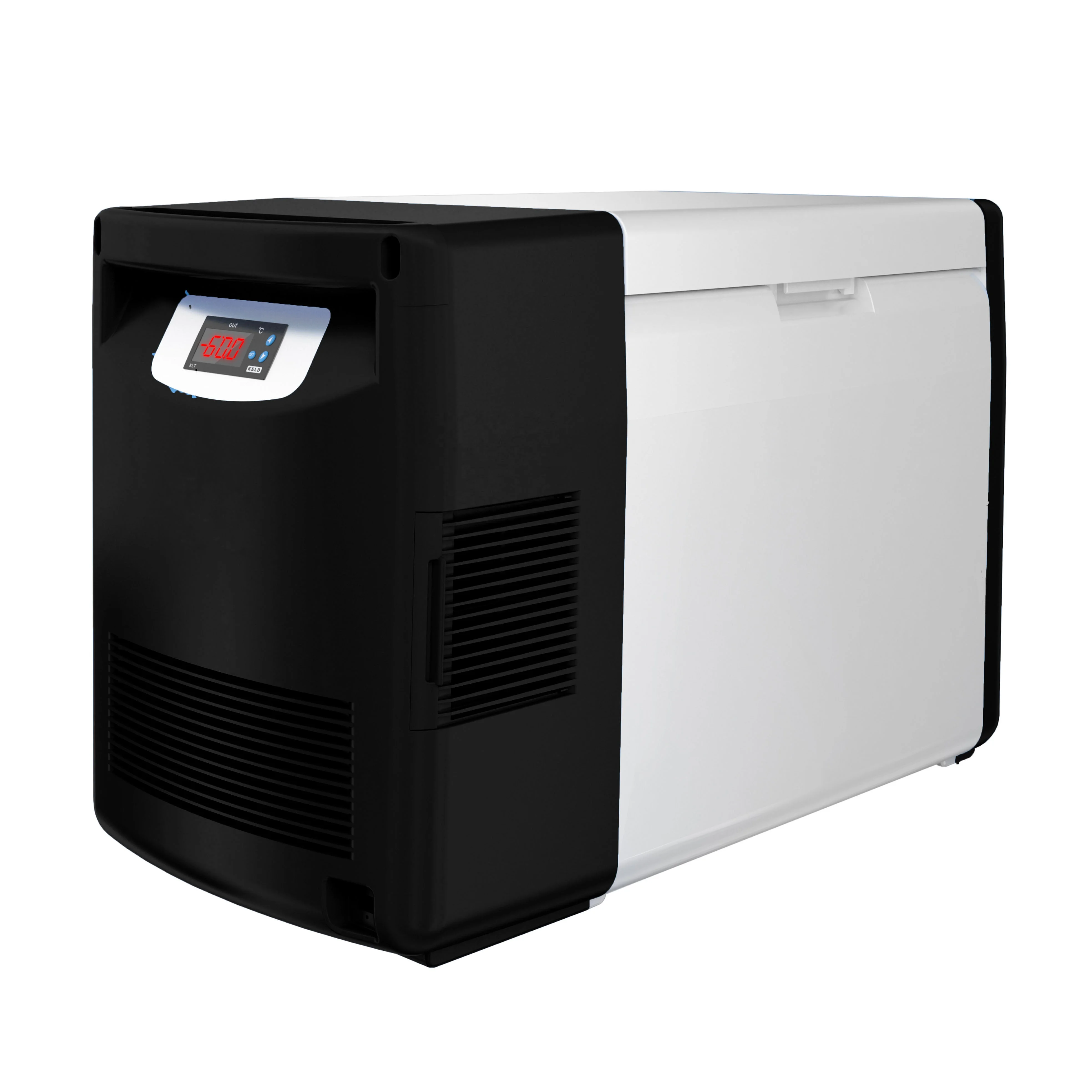 

Medical Car Freezer in -25 Degree Black DC 12V Transportation Portable Refrigerator