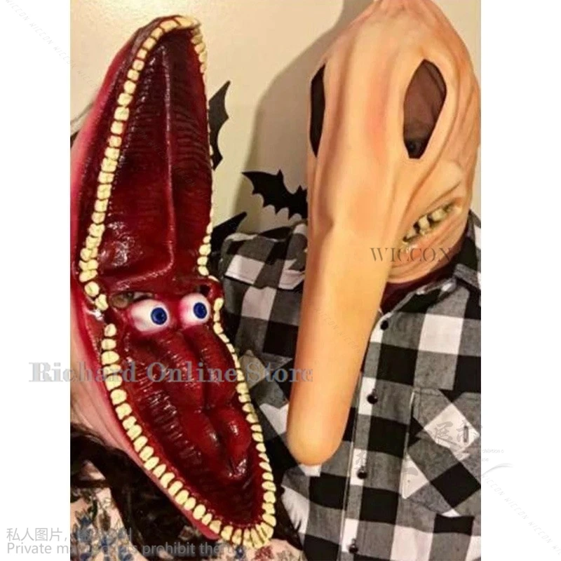 Аниме Адам Барбара Хэллоуин Маска Косплей Опора Страшный Реквизит Полная Голова
