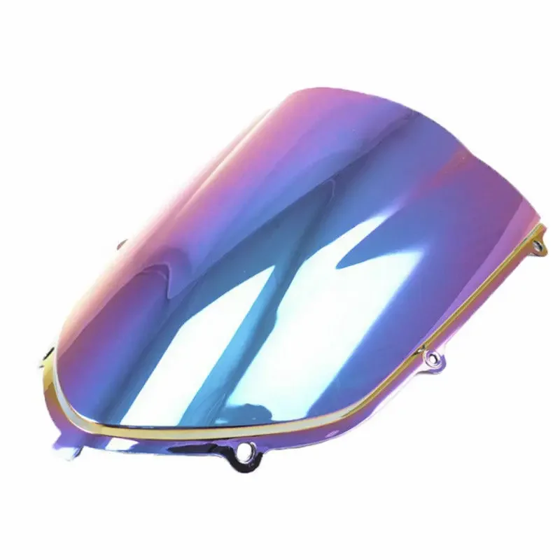 Motorcycle Double Bubble Windshield Windscreen For Kawasaki Ninja ZX10R 2004-05