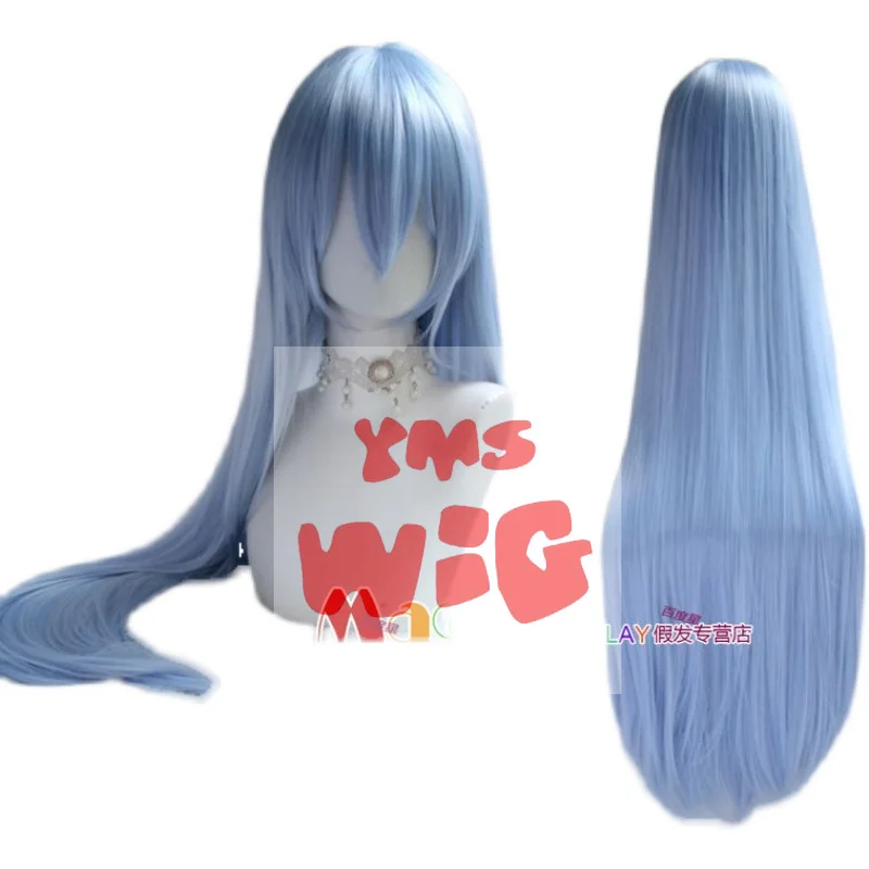 Определенный магический индекс Либрум Пробиториум Косплей Парик Синие