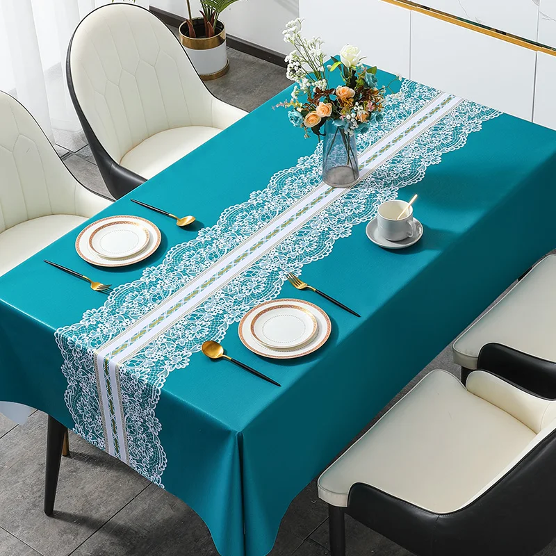 

2023 NEW fashion Table cloth waterproof, oil proof, and washable. Tea table, household PVC mat, tablecloth cover, tablecloth