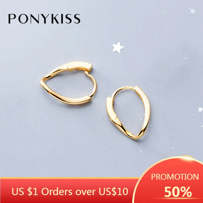 

Женские серьги-поцелуй из стерлингового серебра 100% пробы, Изящные Простые полые серьги 925 вечерние изящный аксессуар, хороший подарок