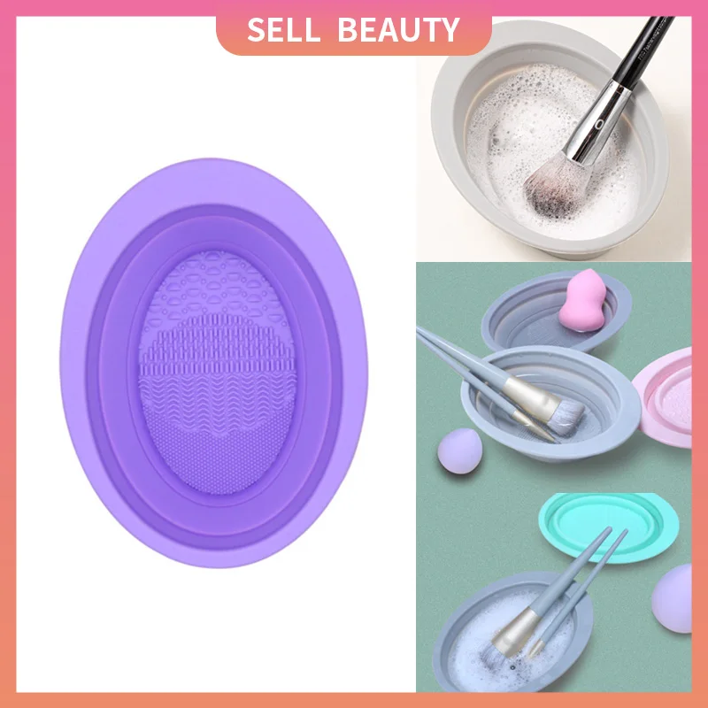 

Устройство для очистки кистей для макияжа, силиконовая кисть для теней для макияжа, искусственный коврик для мытья, бесплатная доставка, ча...