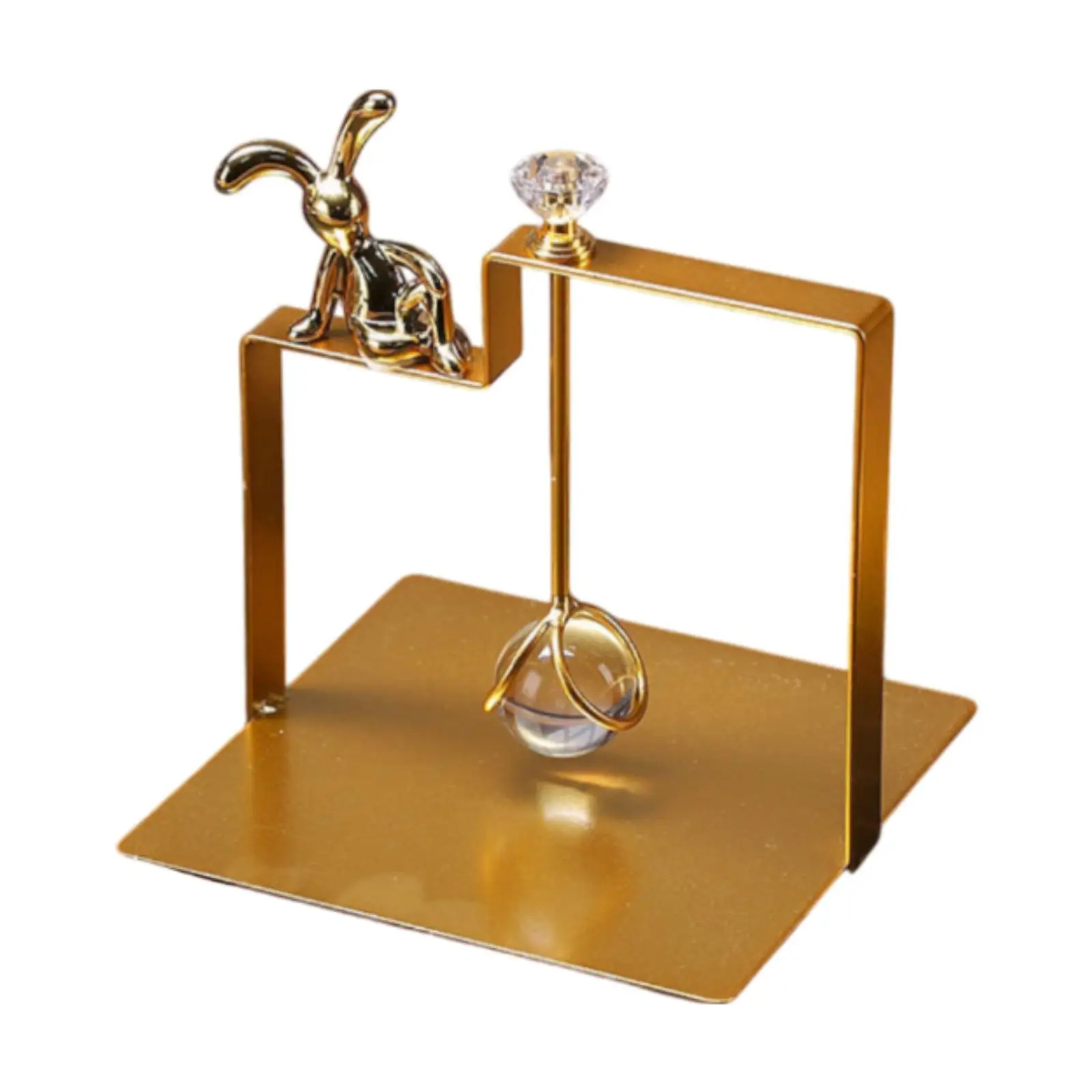 

Квадратный металлический держатель для салфеток MagiDeal с кроликом