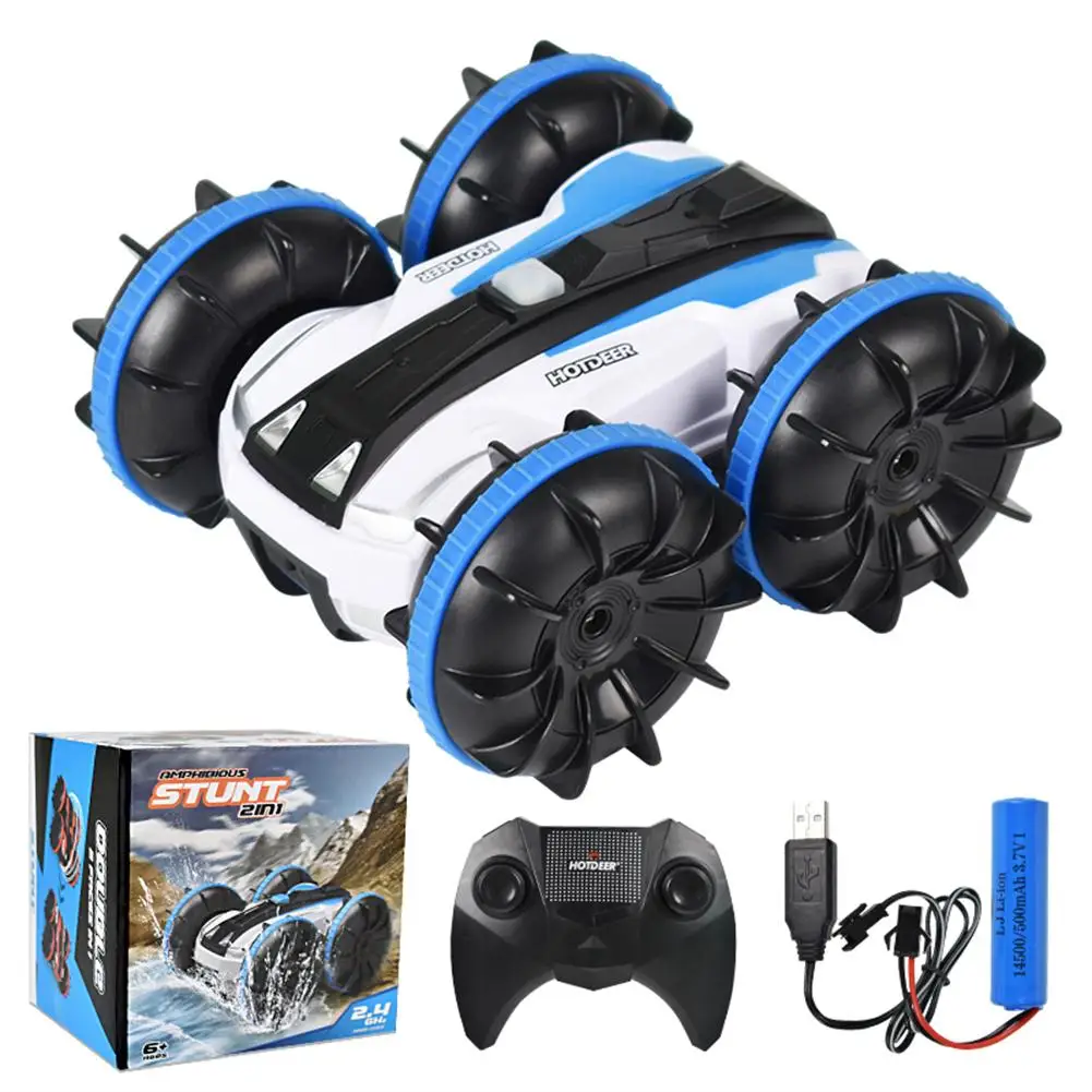 

1:20 2.4g Remote Control Car Amphibious 4WD Double-Sided Tumbling Stunt Rc Cars For Boys Birthday Gifts