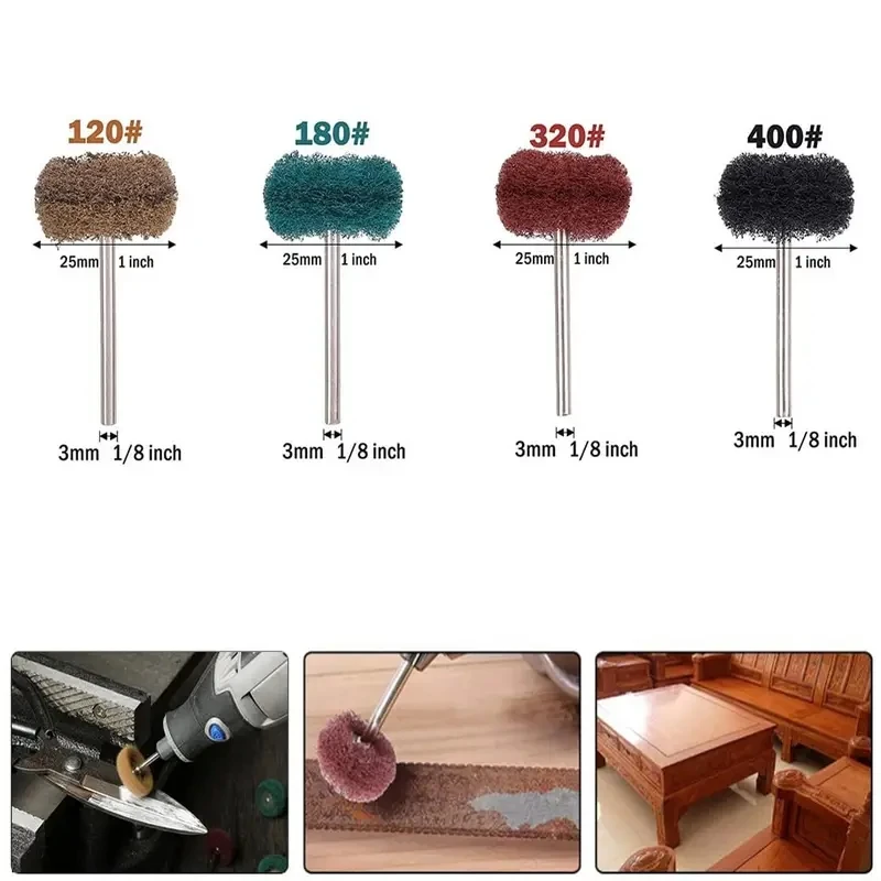 Абразивные диски 12/48 шт. профессиональная отделка 1 дюйм