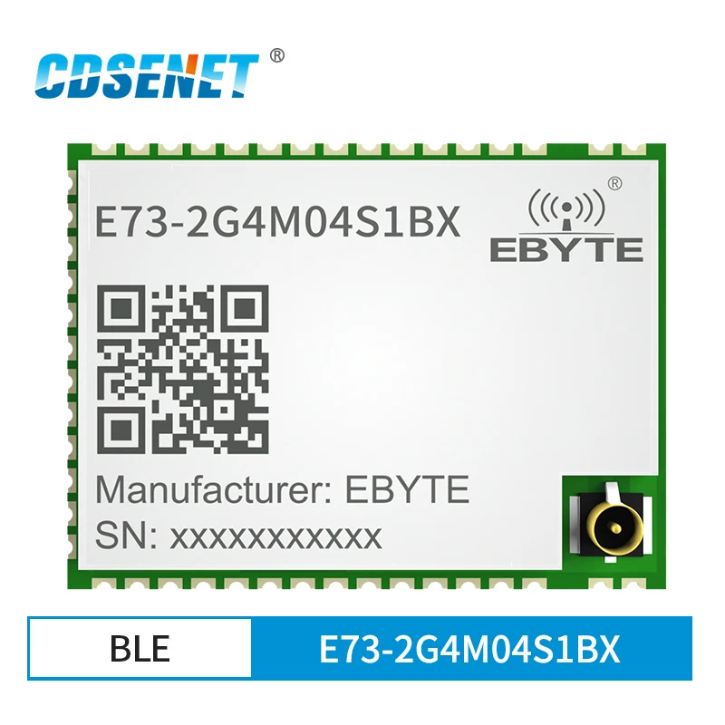 

nRF52832 2.4GHz BLE 4.2/5.0 Transceiver Wireless rf Module CDSENET E73-2G4M04S1BX SMD Receiver Transmitter Bluetooth Module IPEX