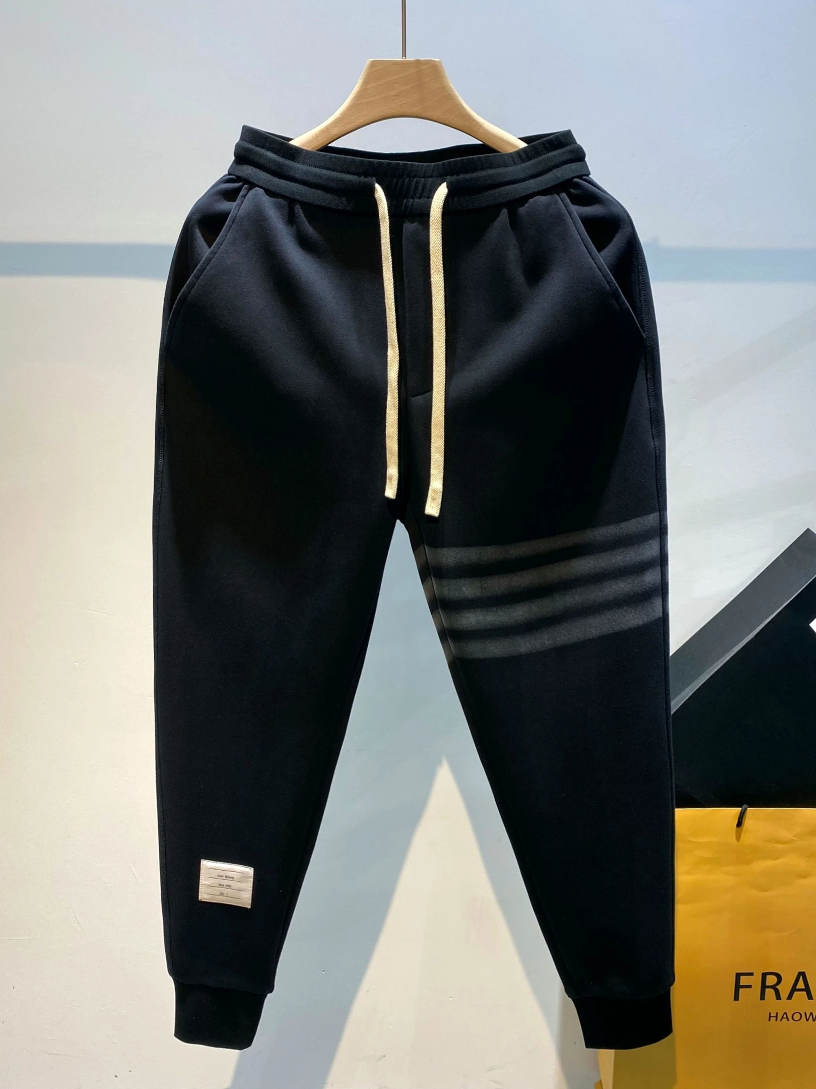 Four-bar sports sweatpants men's summer new loose-fitting fashion brand tb couples women's pants