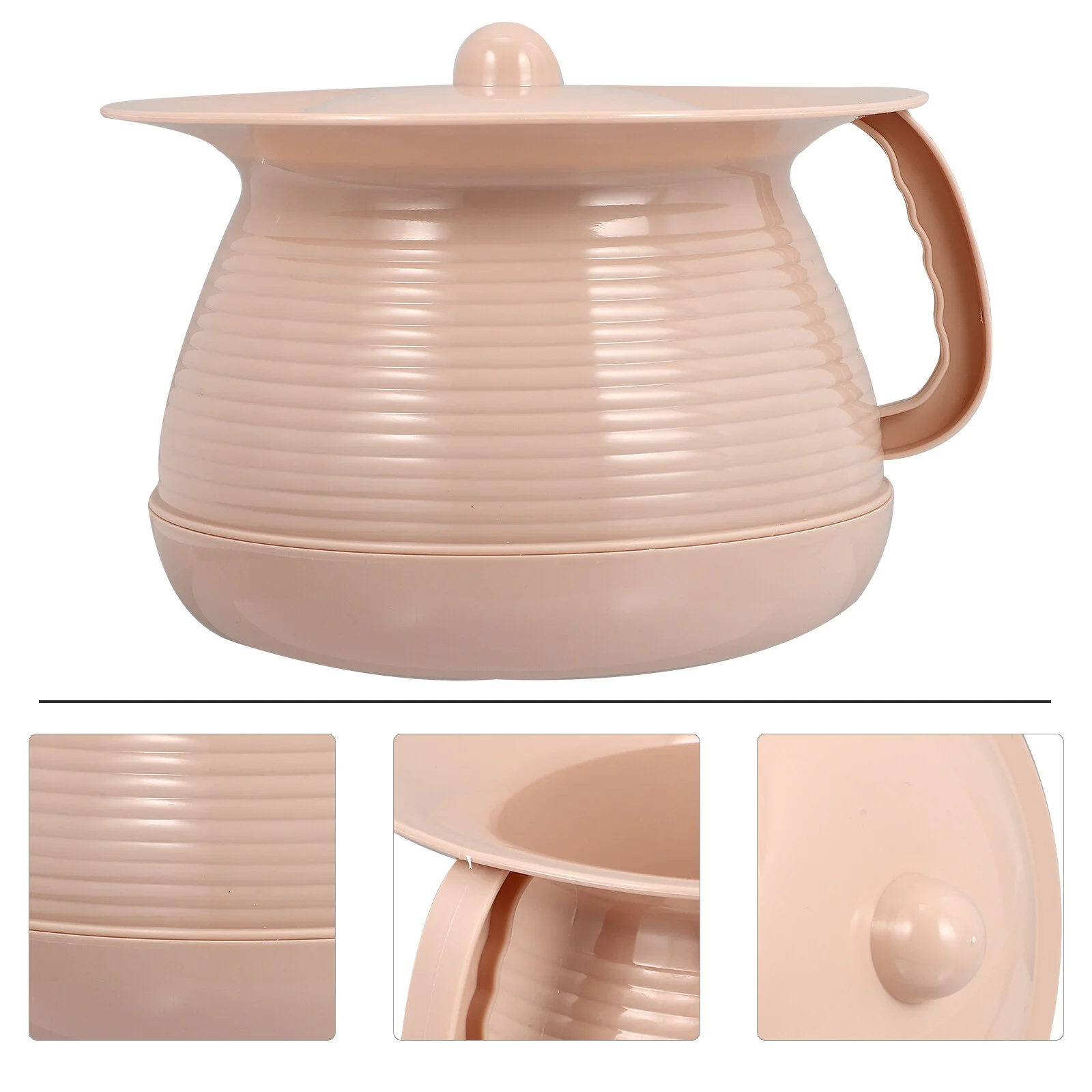 

Stand Spittoon Lid Urine Storage Pot Household Adult Handheld Potty Children Bedpan