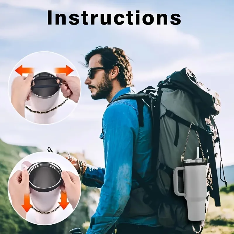 Силиконовый держатель для бутылки с водой веревка чашки подходит бутылок