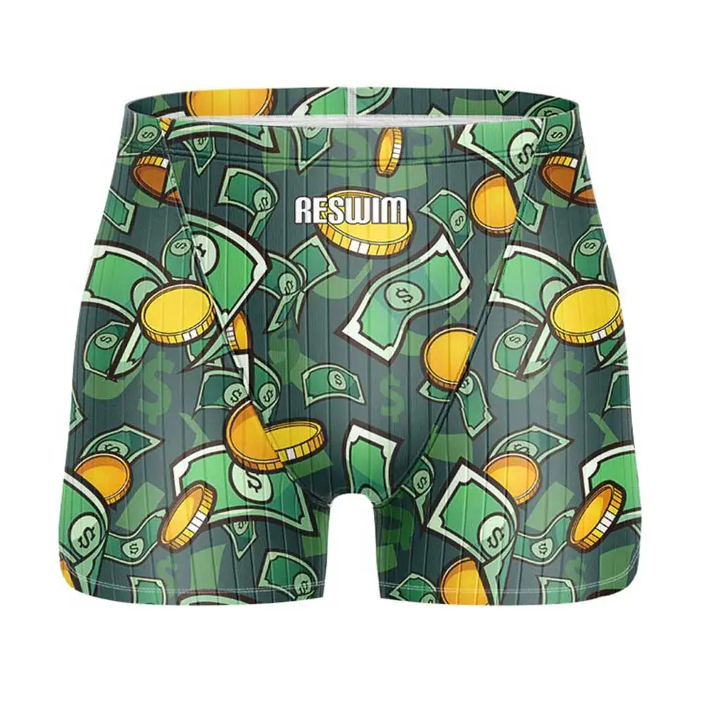 Забавные плавки купальник-джаммер шорты летние мужские спортивные