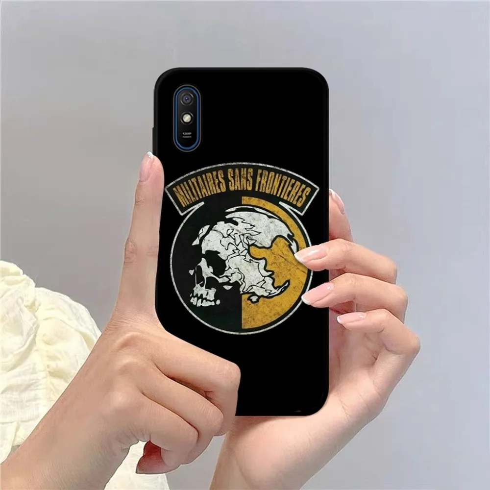 M-Metal Gear S-Solid Game Phone Case For Redmi 5 6 7 8 9 10 Plus Pro A GO K20 K30 K40 F3 Fundas