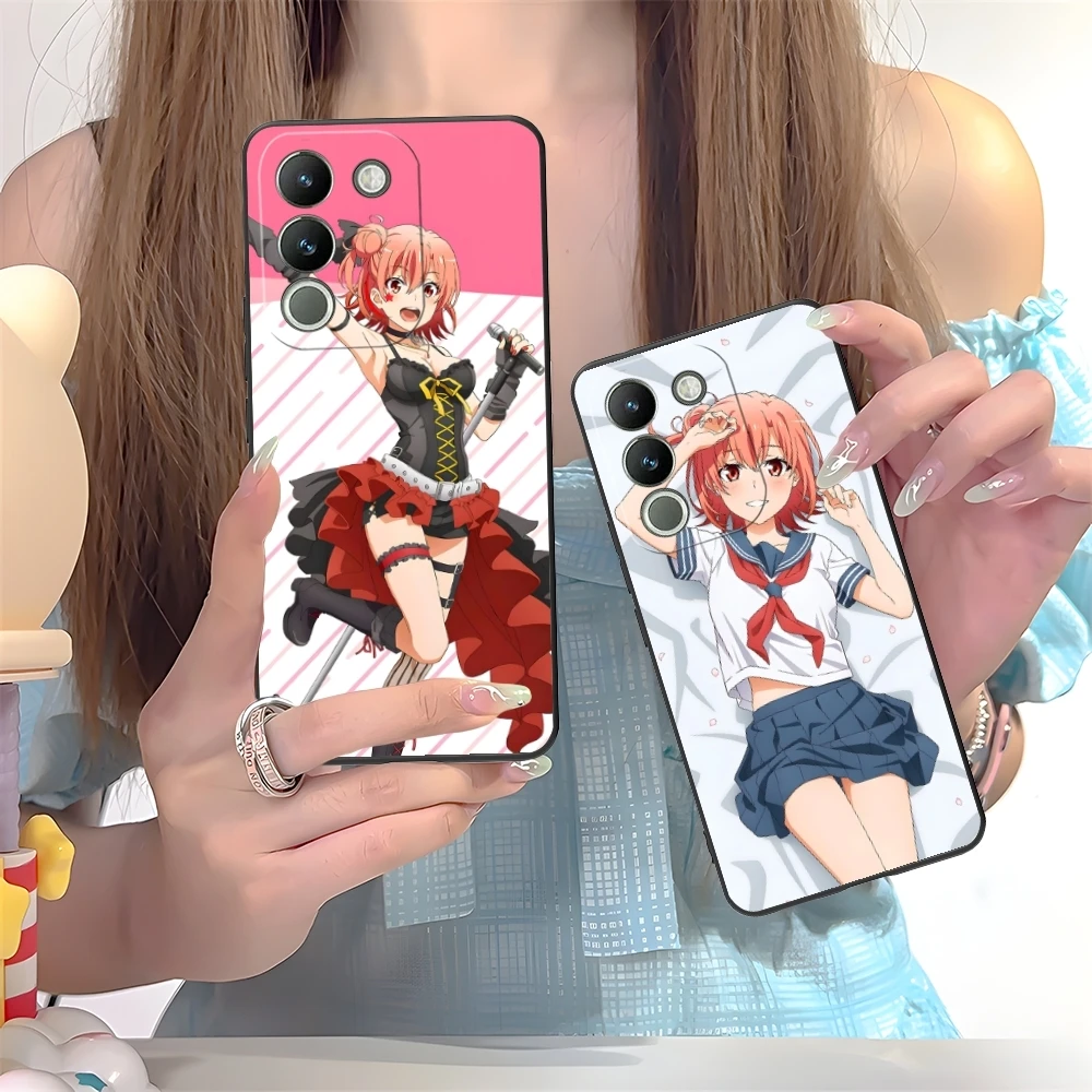 Аниме Yuigahama Yui мобильный сотовый телефон женский для VIVO Y95 Y93 Y31 Y20 V19 V17 V15 Pro X60 NEX
