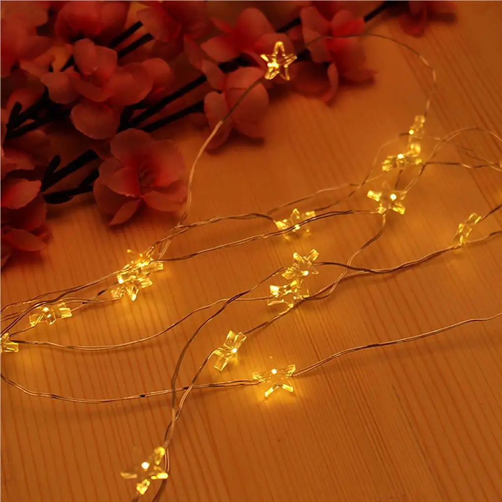 

Star String Light Strip Lamp Garland Christmas Decoration Battery Powered