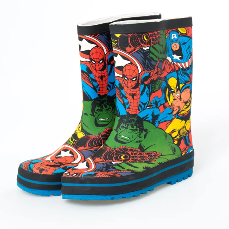 

Disney cartoon car boys and girls rain boots children water shoes non-slip princess frozen shoes elsa anna boots
