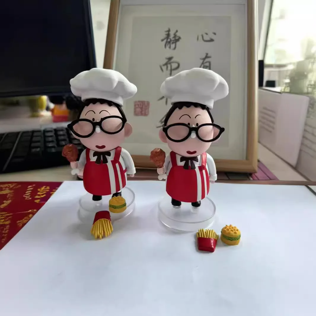 Карандаш Shin-shin Q Версия Nohara Shinosuke Фигурка KFC Dumby Милый автомобиль Орнамент Кукла