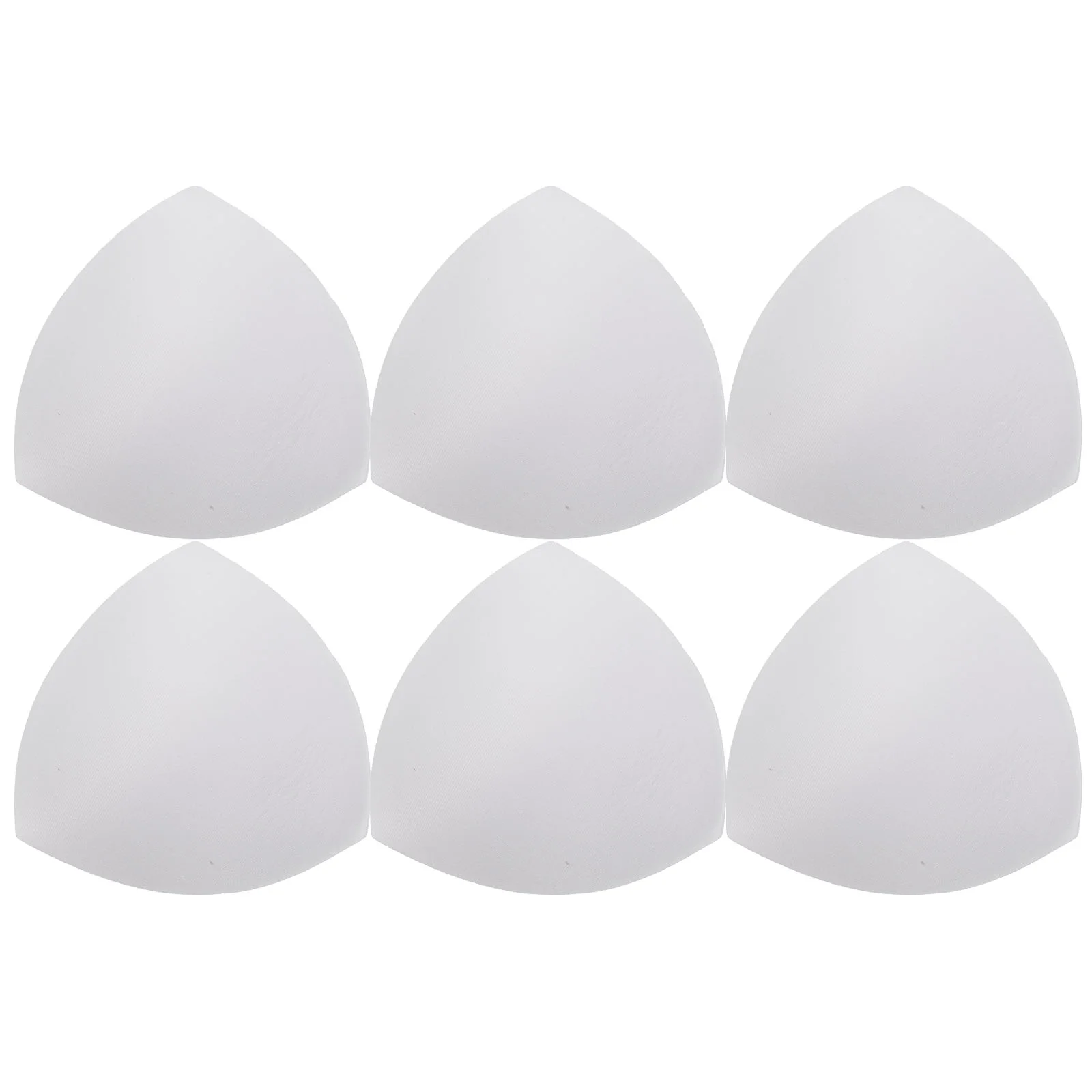 

3 Pairs Dress Women's Womens Breathable Triangle Pads Inserts Removable