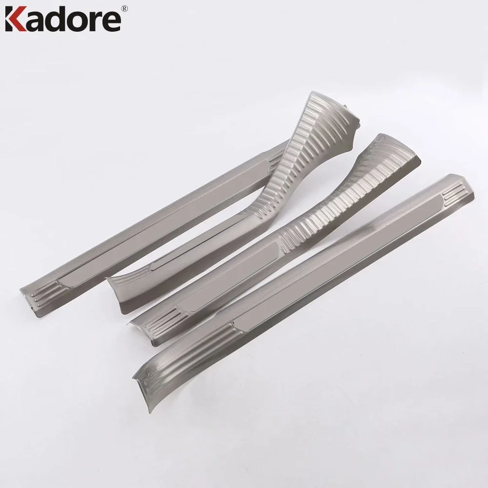 Накладка на порог двери для Volkswagen VW T-ROC TROC 2017-2021 2022 стальная защитная накладка