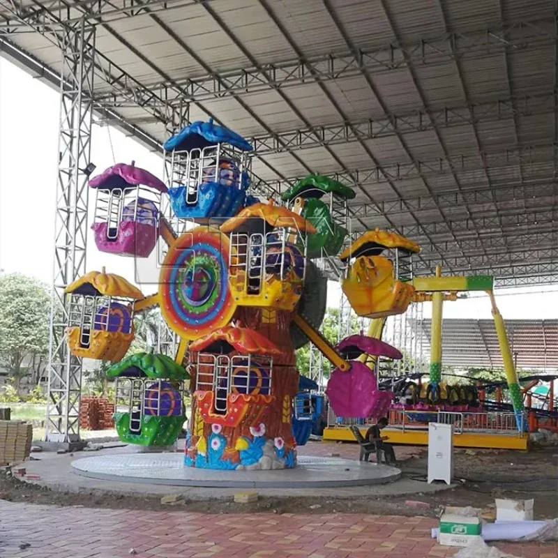 Поп-забавный парк маленькое колесо обозрения уличная игровая площадка детское