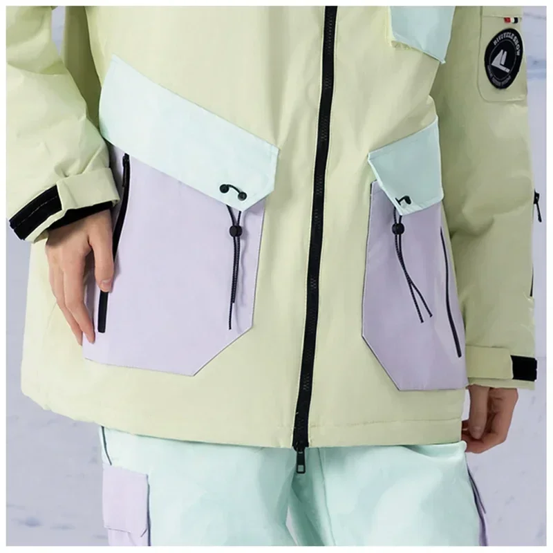 2024 уличные изолированные женские зимние костюмы для горного спорта мужские